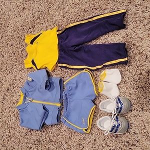 American girl doll track set